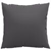 vidaXL Throw Pillows 4 pcs Anthracite 60x60 cm Fabric