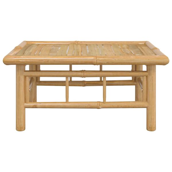 vidaXL Garden Table 65x55x30 cm Bamboo