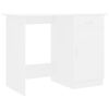 vidaXL Desk White 100x50x76 cm Engineered Wood