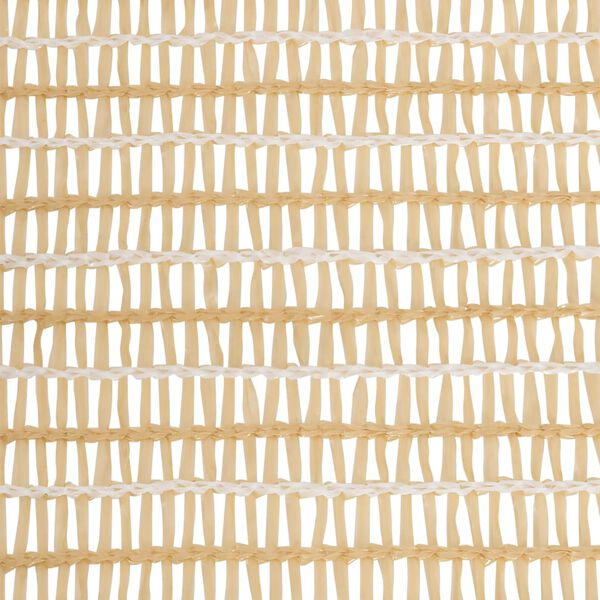 vidaXL Privacy Net Beige 1.2x50 m HDPE 75 g/m²