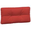 vidaXL Pallet Cushions 5 pcs Red Fabric