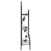 vidaXL 3-Layer Plant Rack Black 52x28x128 cm Iron