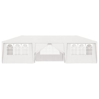 vidaXL Professional Party Tent with Side Walls 4x9 m White 90 g/m?