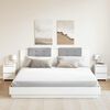 vidaXL Bedside Cabinets 2 pcs White 30x30x40 cm Engineered Wood