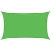 vidaXL Sunshade Sail 160 g/m&sup2; Light Green 5x8 m HDPE