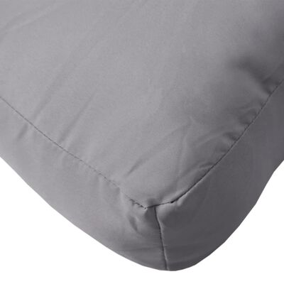 vidaXL Pallet Cushions 2 pcs Grey Oxford Fabric
