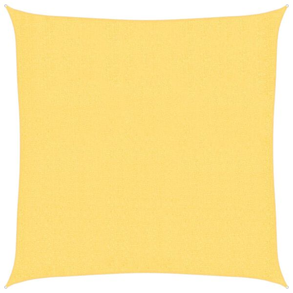 vidaXL Sunshade Sail HDPE Square 3.6x3.6 m Beige