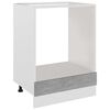 vidaXL Oven Cabinet Lyon Concrete Grey 60x46x81.5 cm Engineered Wood