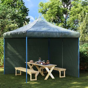 vidaXL Gazebos Green PE and Steel