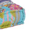 vidaXL Pouffe Patchwork Fabric