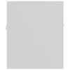 vidaXL Sink Cabinet with Built-in Basin White Engineered Wood