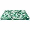 vidaXL Pallet Sofa Cushion Leaf Pattern 70x70x12 cm