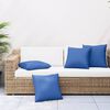vidaXL Sofa Cushions 4 pcs Royal Blue 50x50 cm Fabric