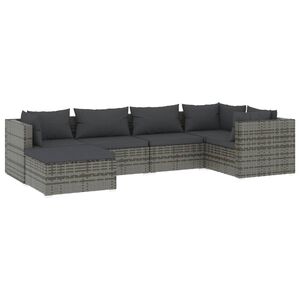 vidaXL Garden Lounge Set | Grey and Anthracite