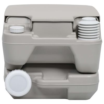vidaXL Portable Camping Toilet and Water Tank Set