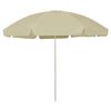 vidaXL Beach Parasol Sand Yellow 300 cm