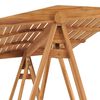vidaXL Swing Bench 170 cm Solid Teak Wood