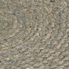vidaXL Placemats 4 pcs Plain Grey 38 cm Round Jute