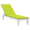 vidaXL Deck Chair Cushion Bright Green (75+105)x50x4 cm