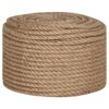 vidaXL Rope 100% Jute 14 mm 100 m