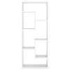 vidaXL Wall Shelf White 36x16x90 cm Engineered Wood