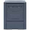 vidaXL Garden Composters 2 pcs Grey 60x60x73cm 520 L