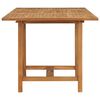 vidaXL Extending Garden Table (110-160)x80x75cm Solid Teak Wood
