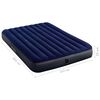 Intex Dura-Beam Inflatable Air Bed with Pump 152x203x25 cm Blue