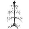 vidaXL Metal Christmas Tree for Decoration Black 90 cm