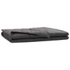 vidaXL Weighted Blanket Anthracite 135 x 200 cm 10 kg 100% Cotton 205T