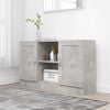 vidaXL Sideboard Concrete Grey 120x30,5x70 cm Engineered Wood