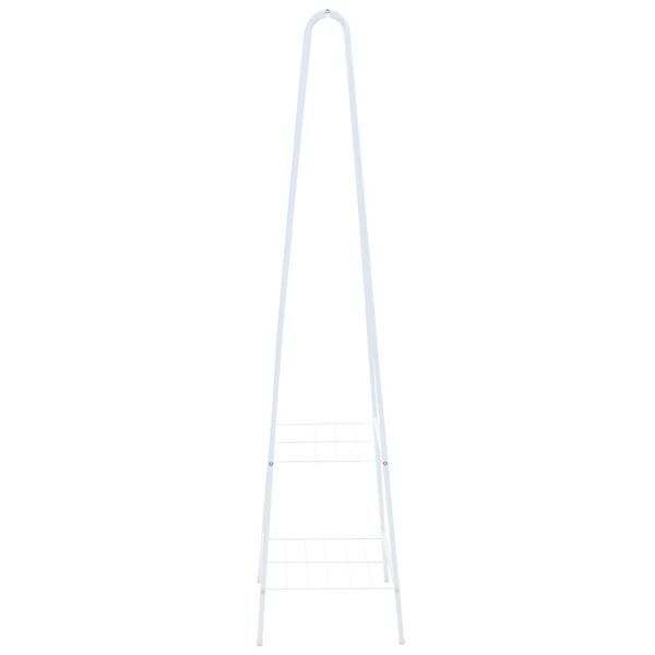 vidaXL Clothes Rack 59x35x150 cm White