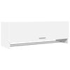 vidaXL Wardrobe White 100x32,5x35 cm Engineered Wood