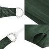 vidaXL Sunshade Sail 160 g/m² Dark Green 3.5x4.5 m HDPE