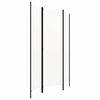 vidaXL 3-Panel Room Divider White 150x180 cm