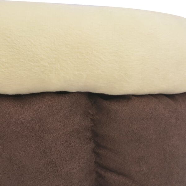 vidaXL Dog Bed Size XL Brown