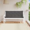 vidaXL Garden Bench Cushions 2pcs Anthracite 150x50x7cm Oxford Fabric