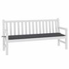 vidaXL Garden Bench Cushion Anthracite 180x50x3 cm Oxford Fabric
