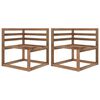 vidaXL Pallet Sofa | Brown | Impregnated pinewood | Standard | Modular