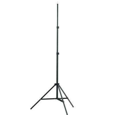 vidaXL Telescopic Background Support System + White Backdrop 3 x 5 m