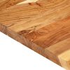 vidaXL Bathroom Vanity Top Solid Acacia Wood 58x52x3.8 cm