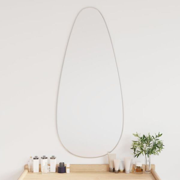 vidaXL Wall Mirror Silver 100x45 cm