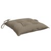 vidaXL Chair Cushions 6 pcs Taupe 50x50x7 cm Oxford Fabric