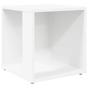 vidaXL 809008 vidaXL Side Table White 33x33x34,5 cm Engineered Wood