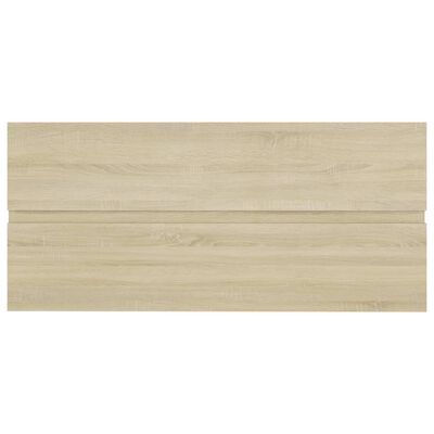 vidaXL Sink Cabinet Sonoma Oak 100x38.5x45 cm Engineered Wood