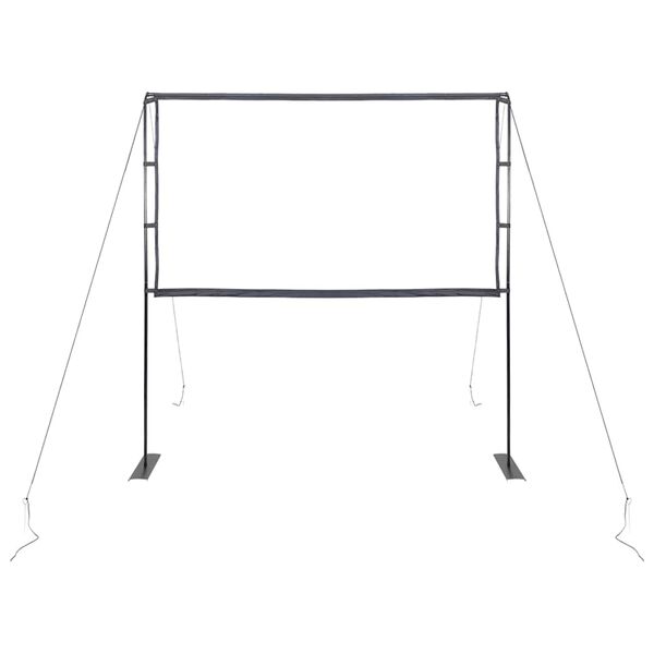 vidaXL Projection Screen with Stands 100 Inch 16:9