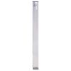 vidaXL Garden Water Column 80 cm Stainless Steel Square