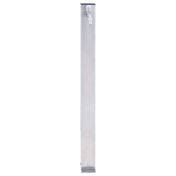 vidaXL Garden Water Column 80 cm Stainless Steel Square