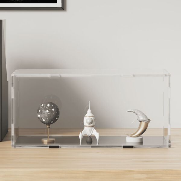 vidaXL Display Box Transparent 30x15x14 cm Acrylic