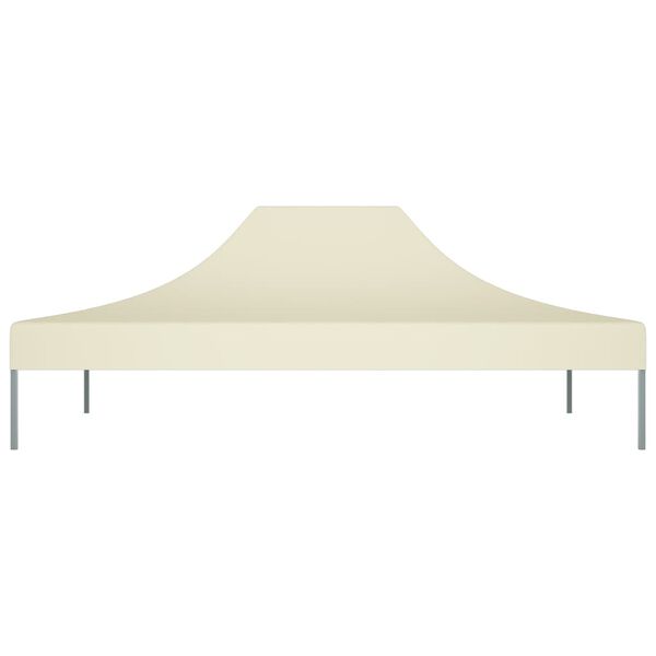 vidaXL Party Tent Roof 4.5x3 m Cream 270 g/m²